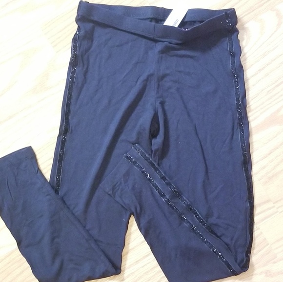 Design History Other - Black leggings with sparkles on the side.